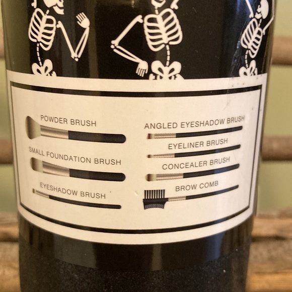 NEW! BODY PRESCRIPTIONS HALLOWEEN SKELETON Complete BRUSH COLLECTION. - Picture 6 of 10